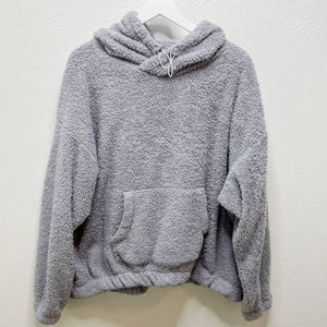 Cozy Gray Women's Hoodie Jacket